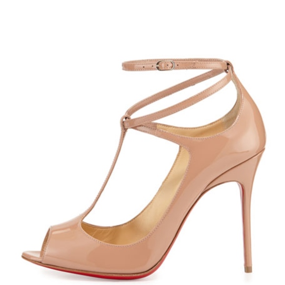 Christian Louboutin Shoes - Christian Louboutin Talitha Nude heels - size 7